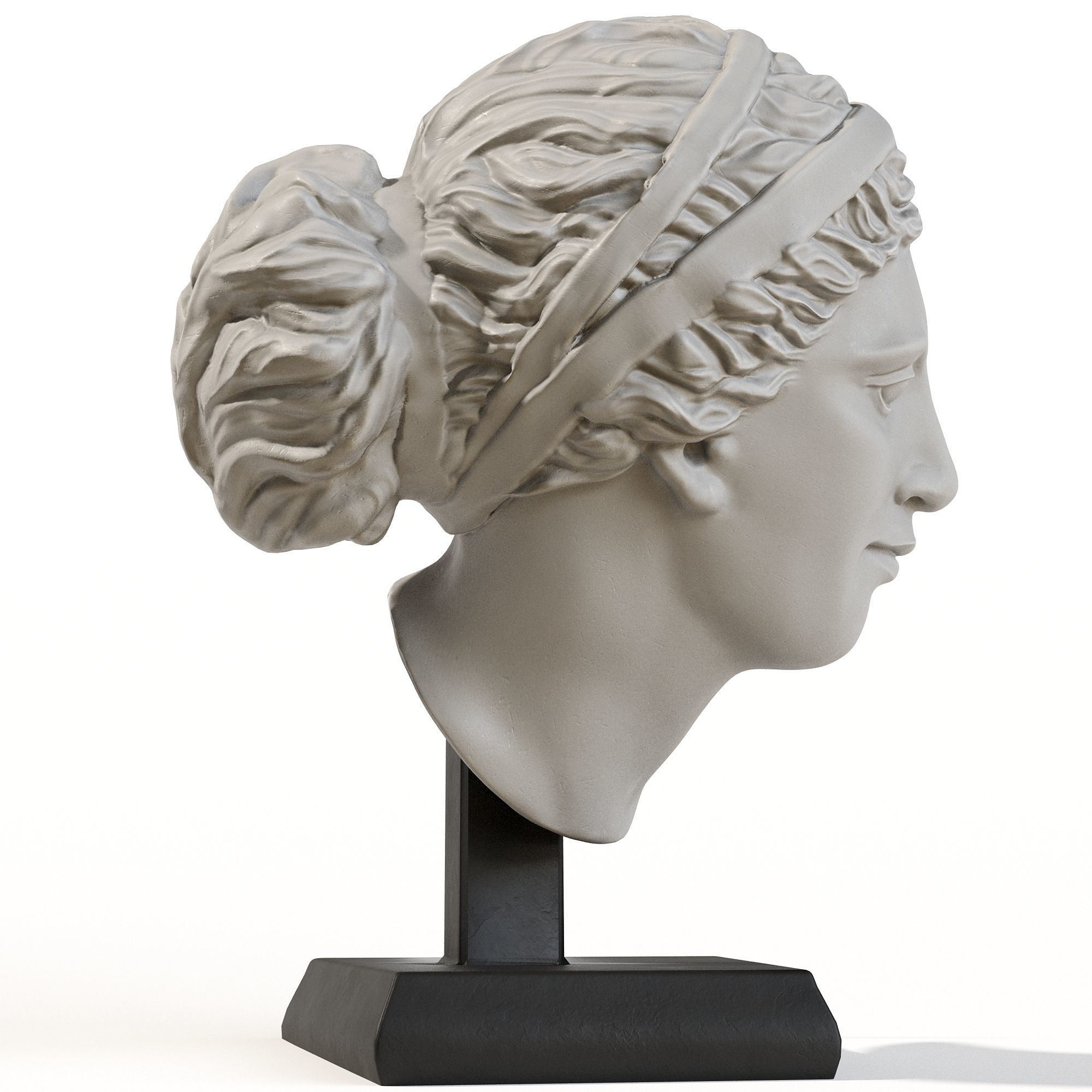 Aphrodite Head 3D model_15