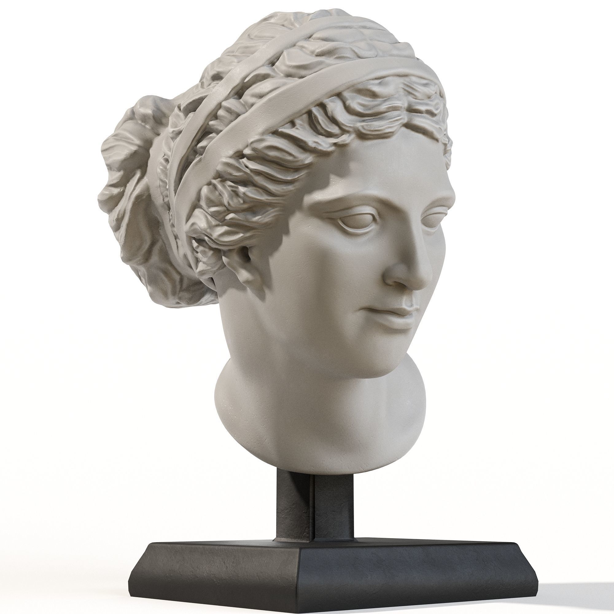 Aphrodite Head 3D model_12