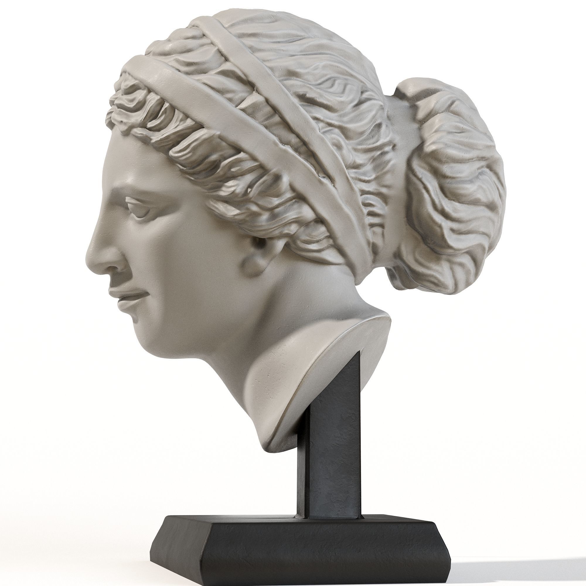 Aphrodite Head 3D model_8