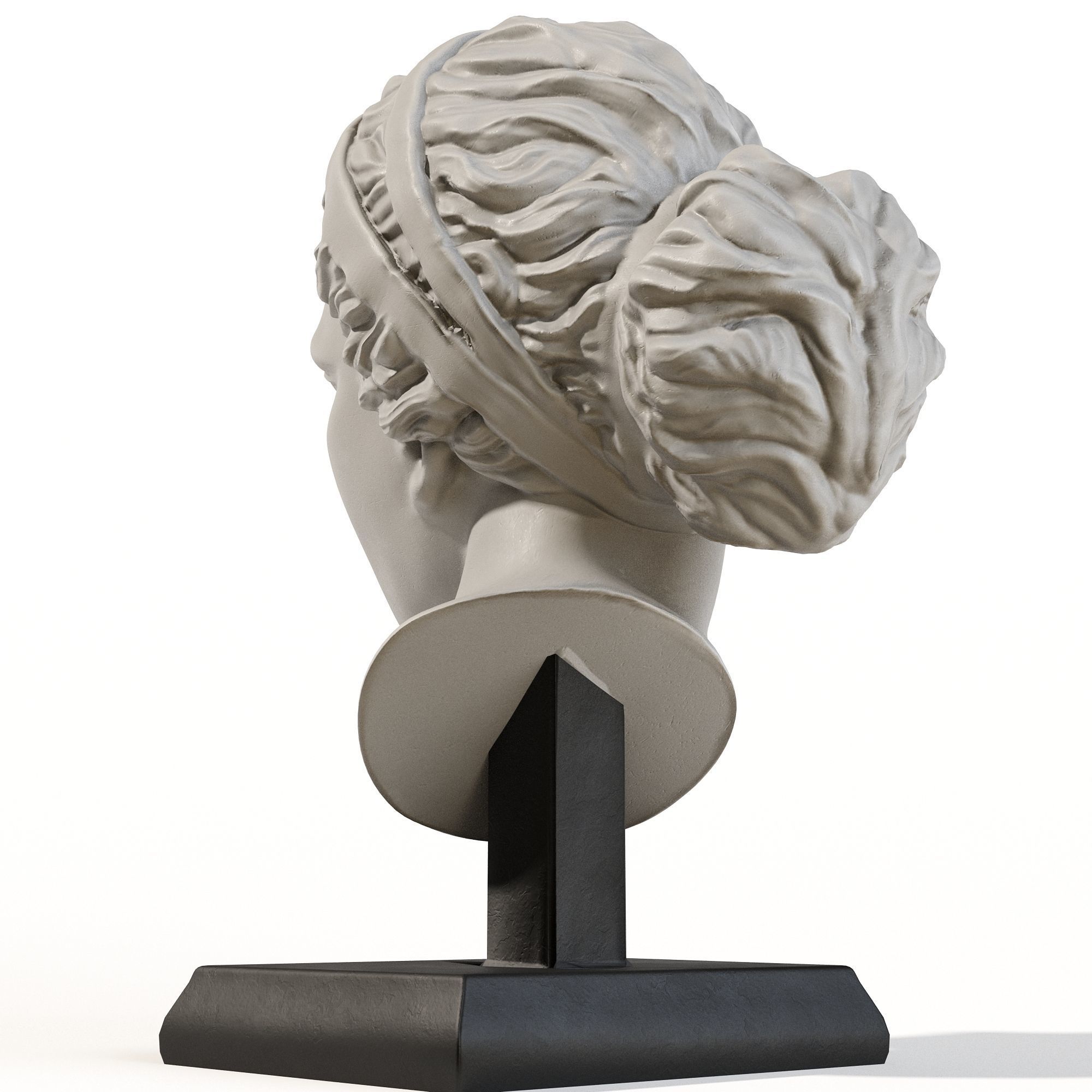 Aphrodite Head 3D model_5