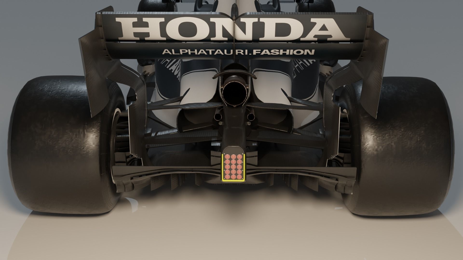 Scuderia Alpha Tauri 2021 AT2  3D model_3