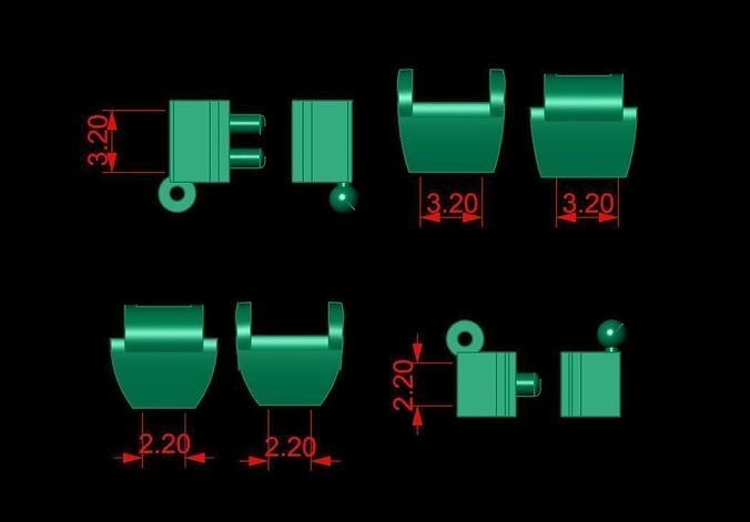 spring lock 3D print model