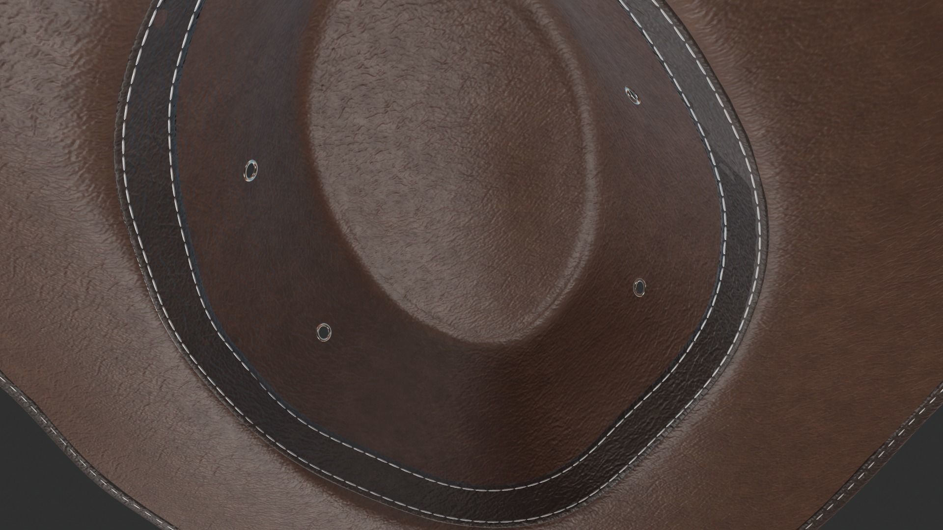 Cowboy hat 3D model_10