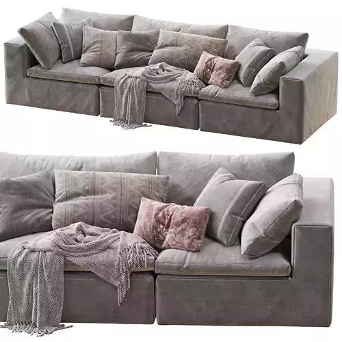 Andrew Martin - Truman Junior Grey Linen