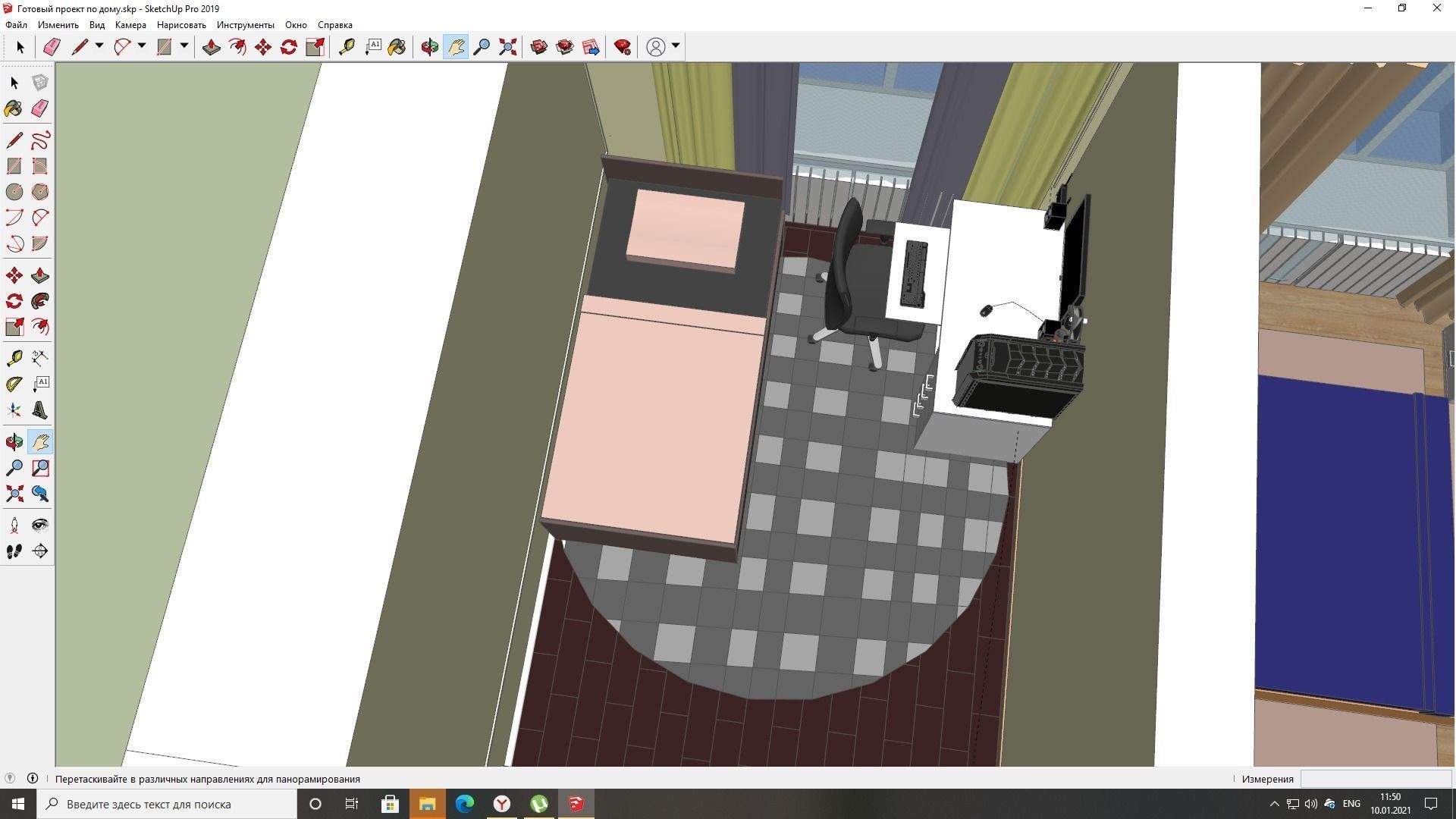 Large house of about 80 sq m 3D model_13