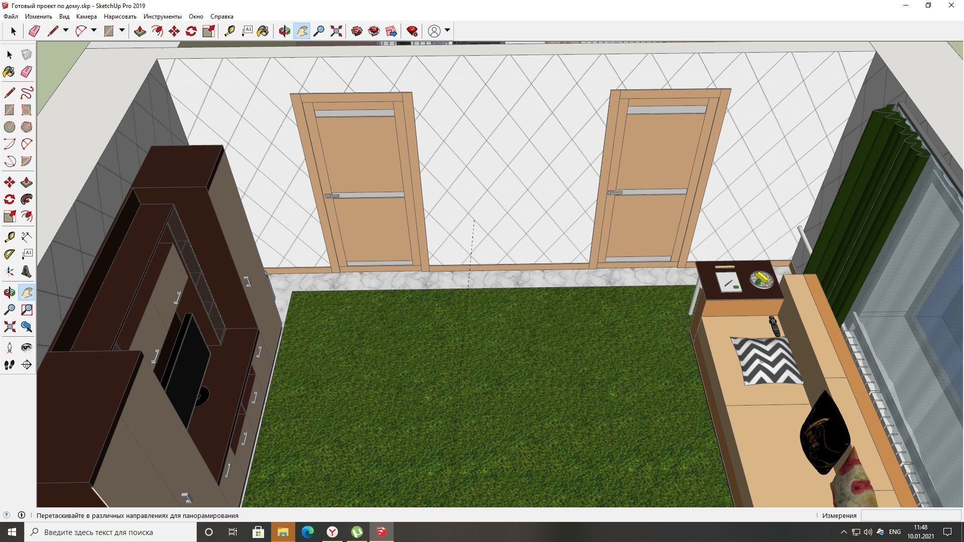 Large house of about 80 sq m 3D model_10