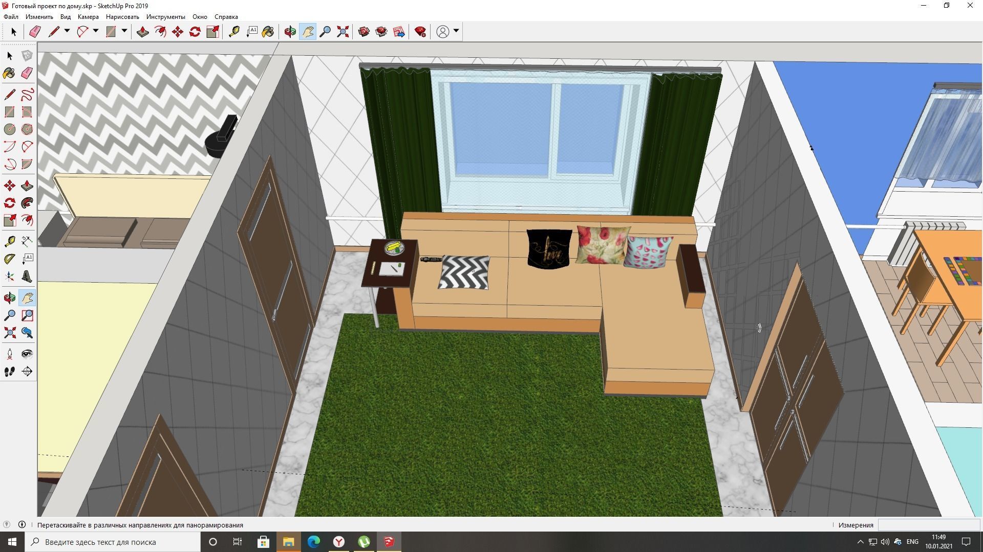 Large house of about 80 sq m 3D model_11