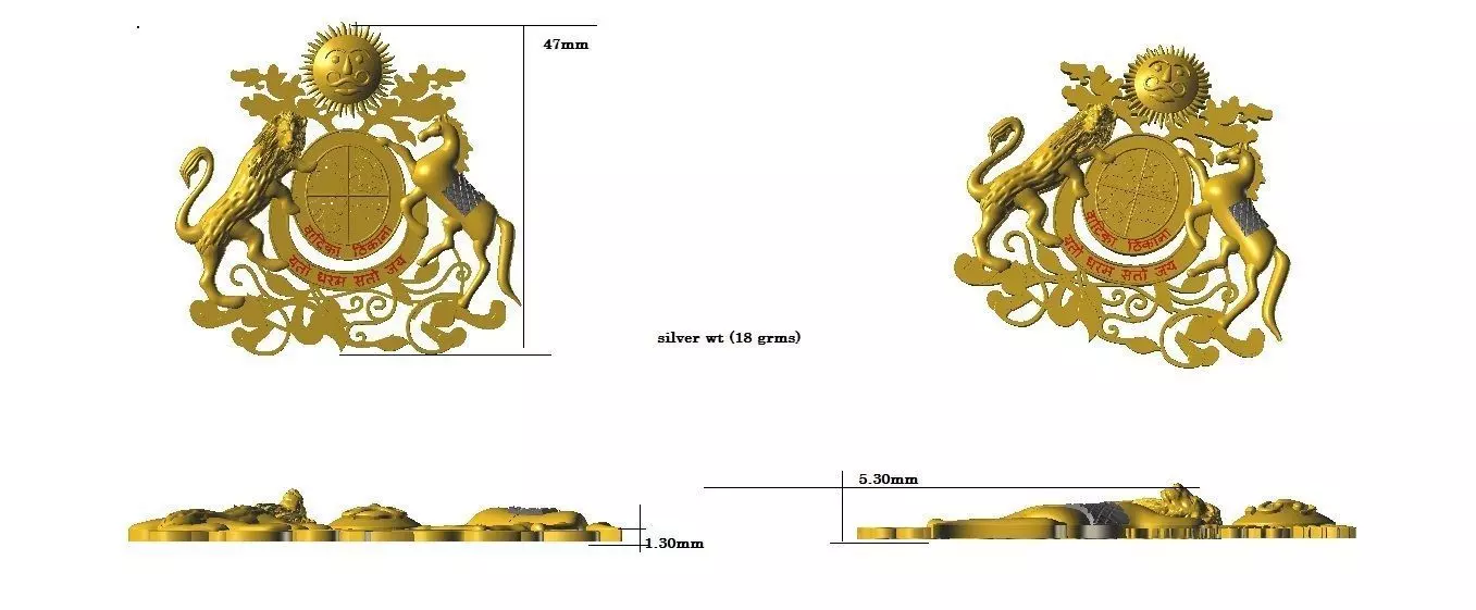 HORSE AND LION 3D print model