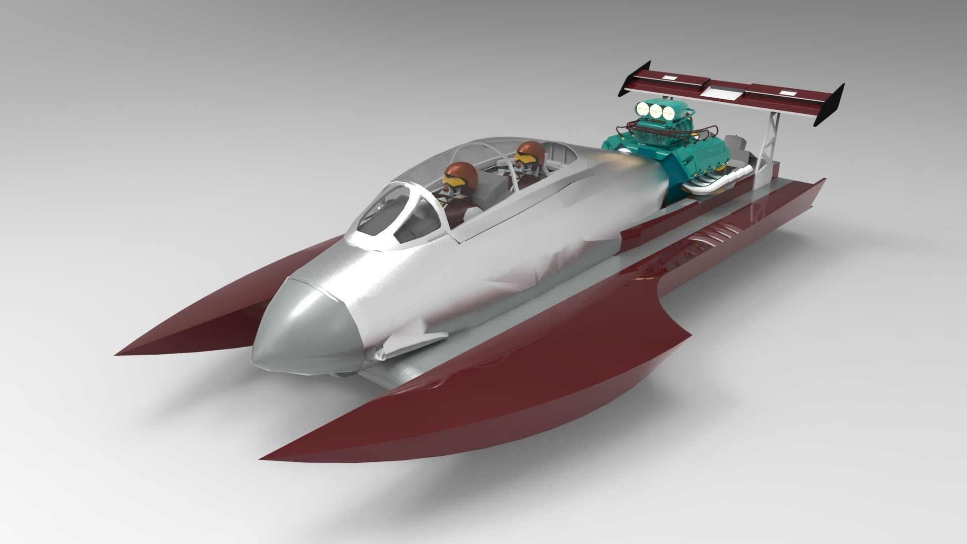 Hydroplan II 3D model_1