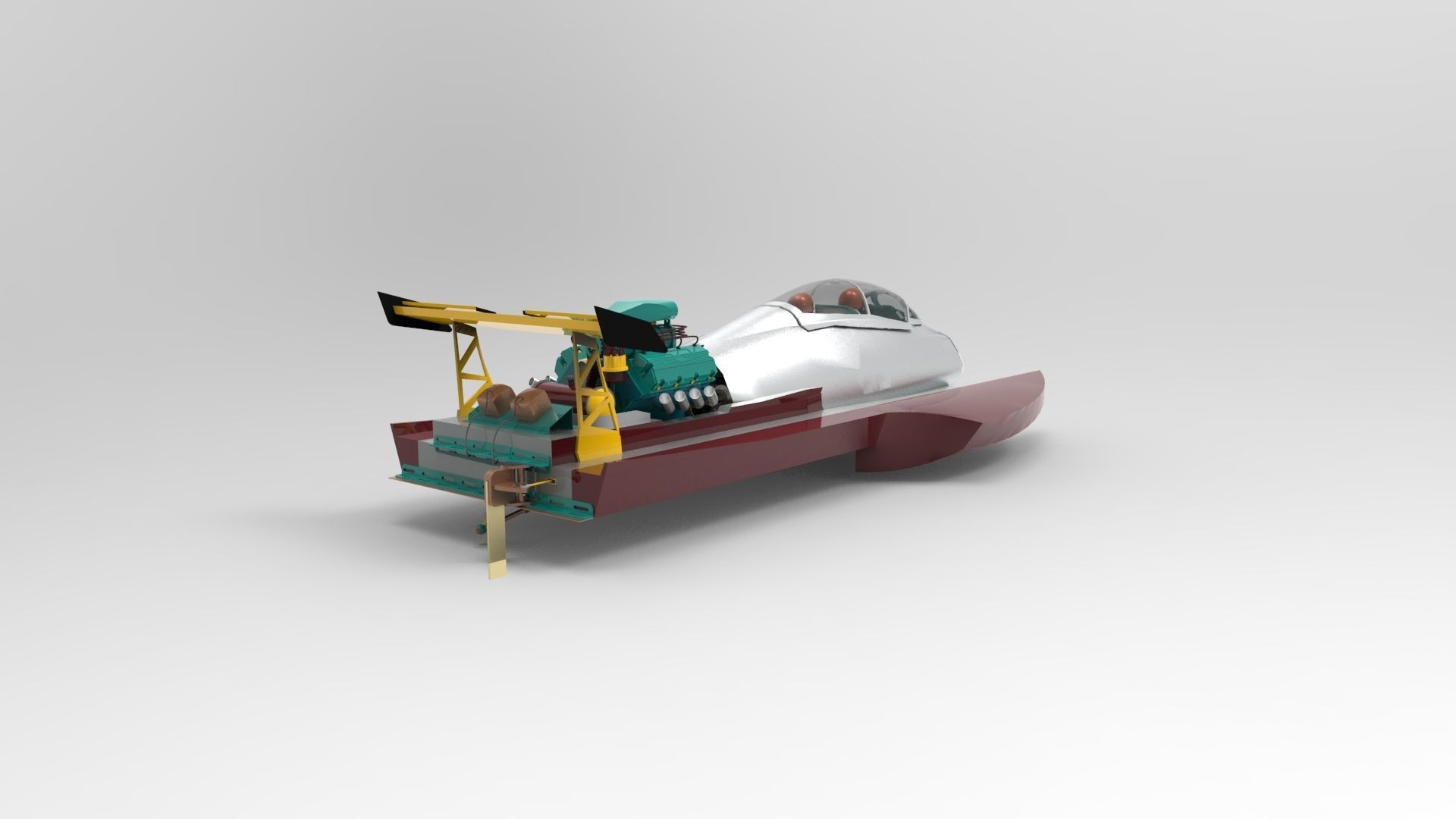 Hydroplan II 3D model_6