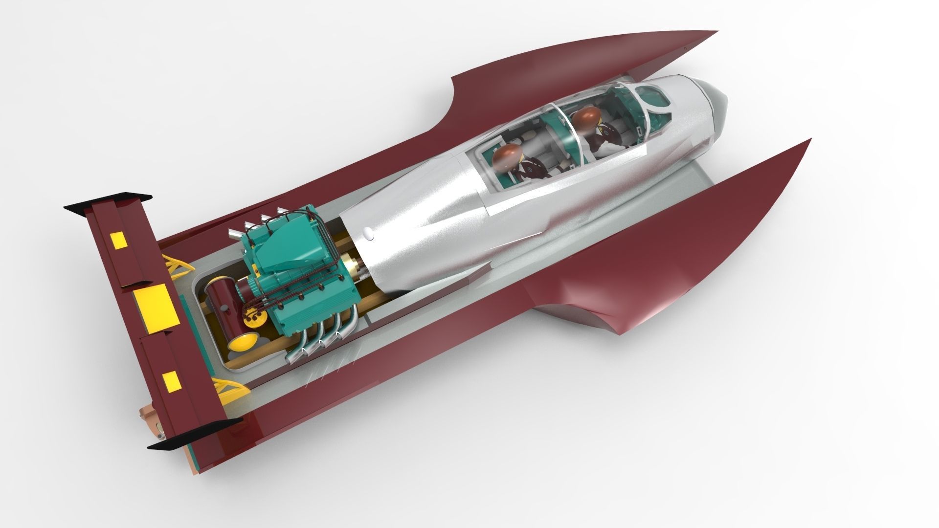 Hydroplan II 3D model_3