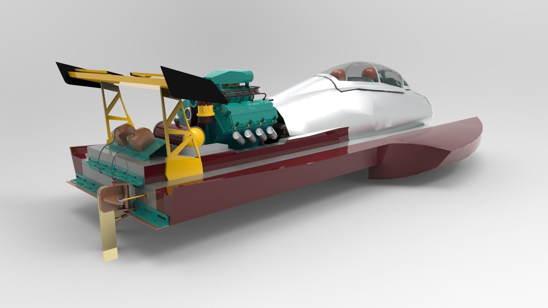 Hydroplan II 3D model_4