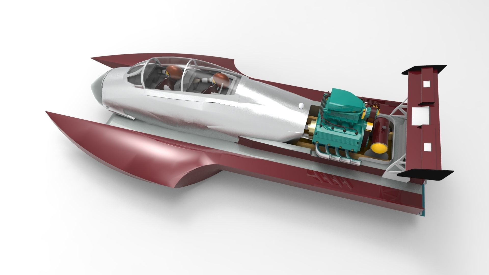 Hydroplan II 3D model_2