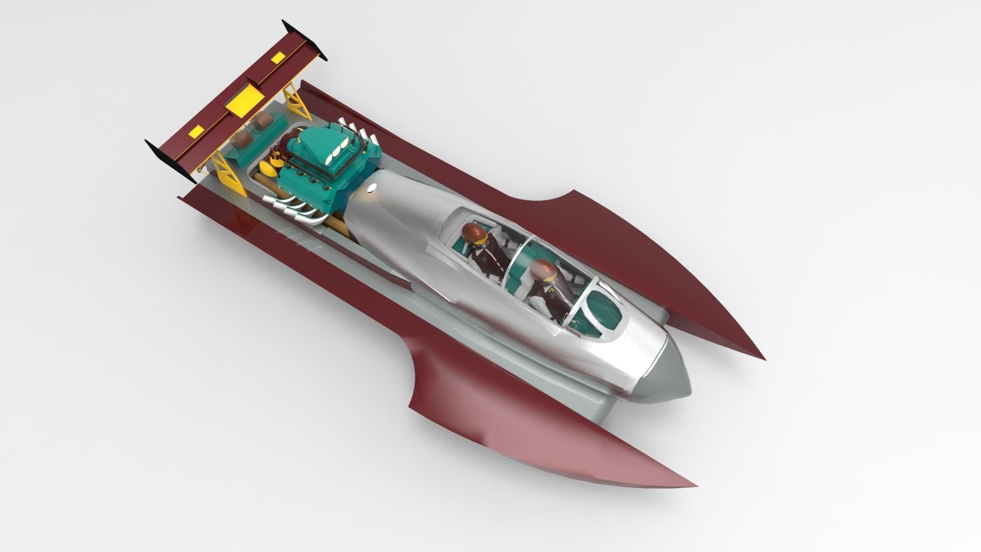 Hydroplan II 3D model_5
