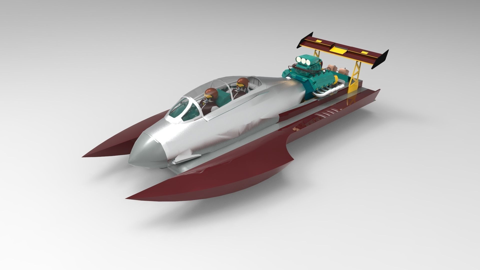 Hydroplan II 3D model_8