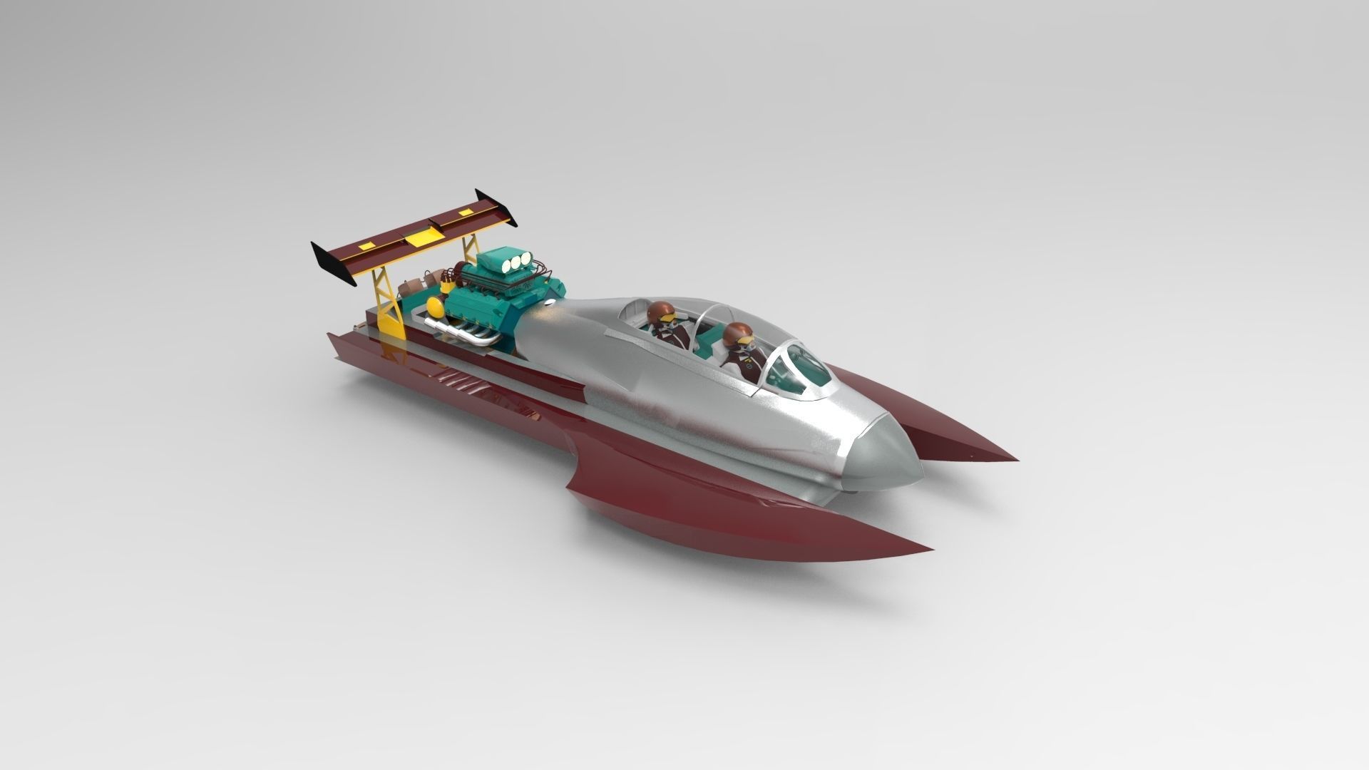 Hydroplan II 3D model_7