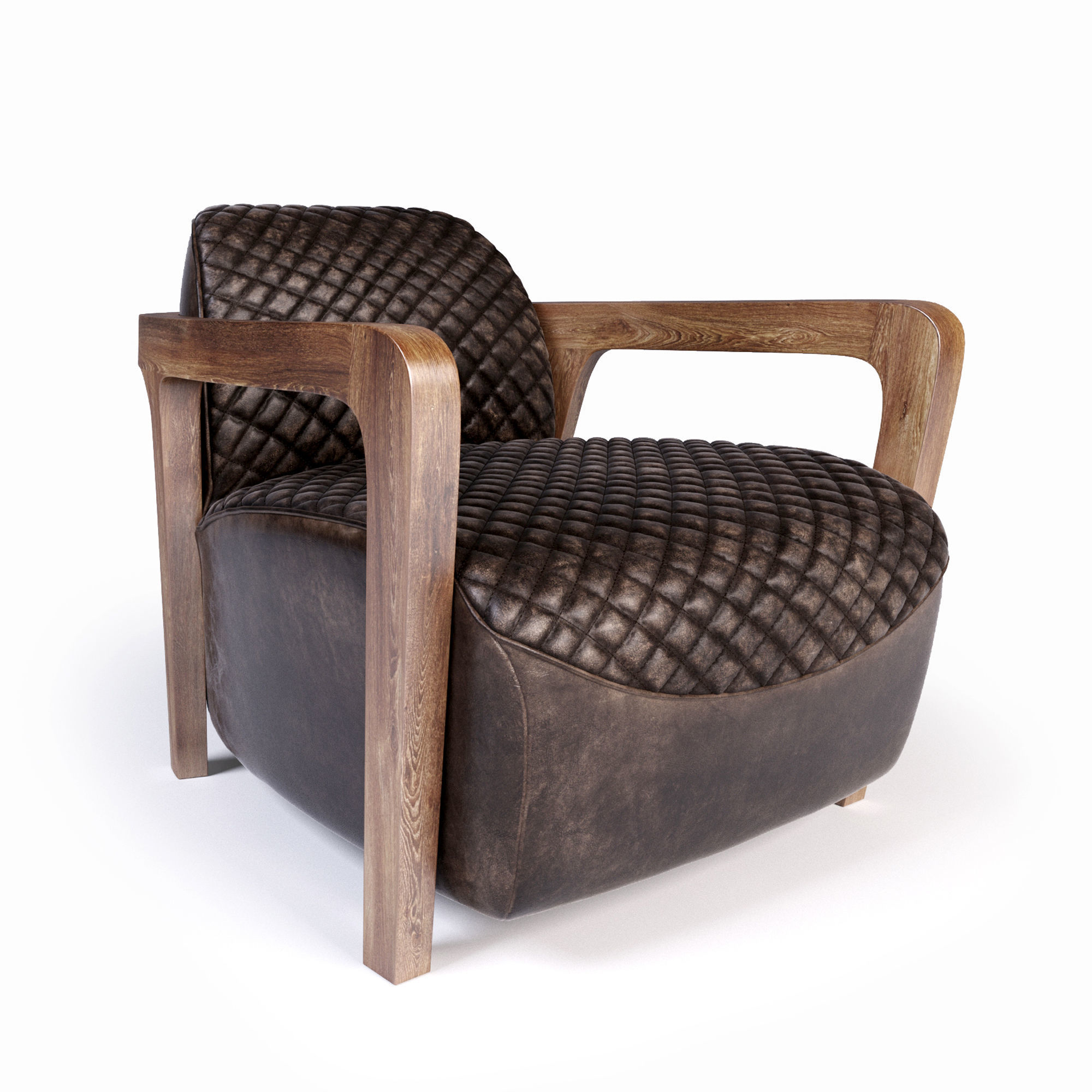 Wildcat Armchair Timothy Oulton 3D model_4