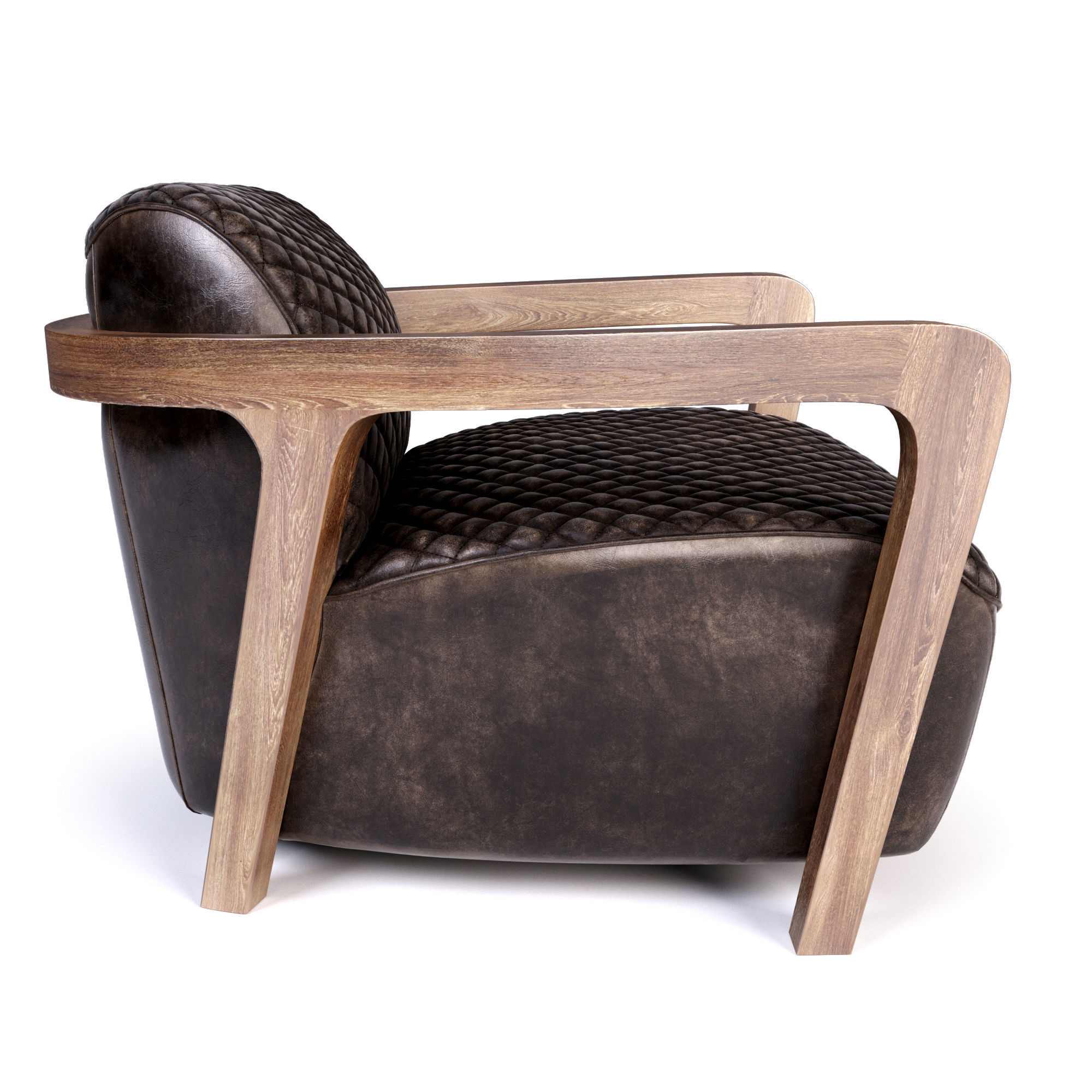 Wildcat Armchair Timothy Oulton 3D model_1