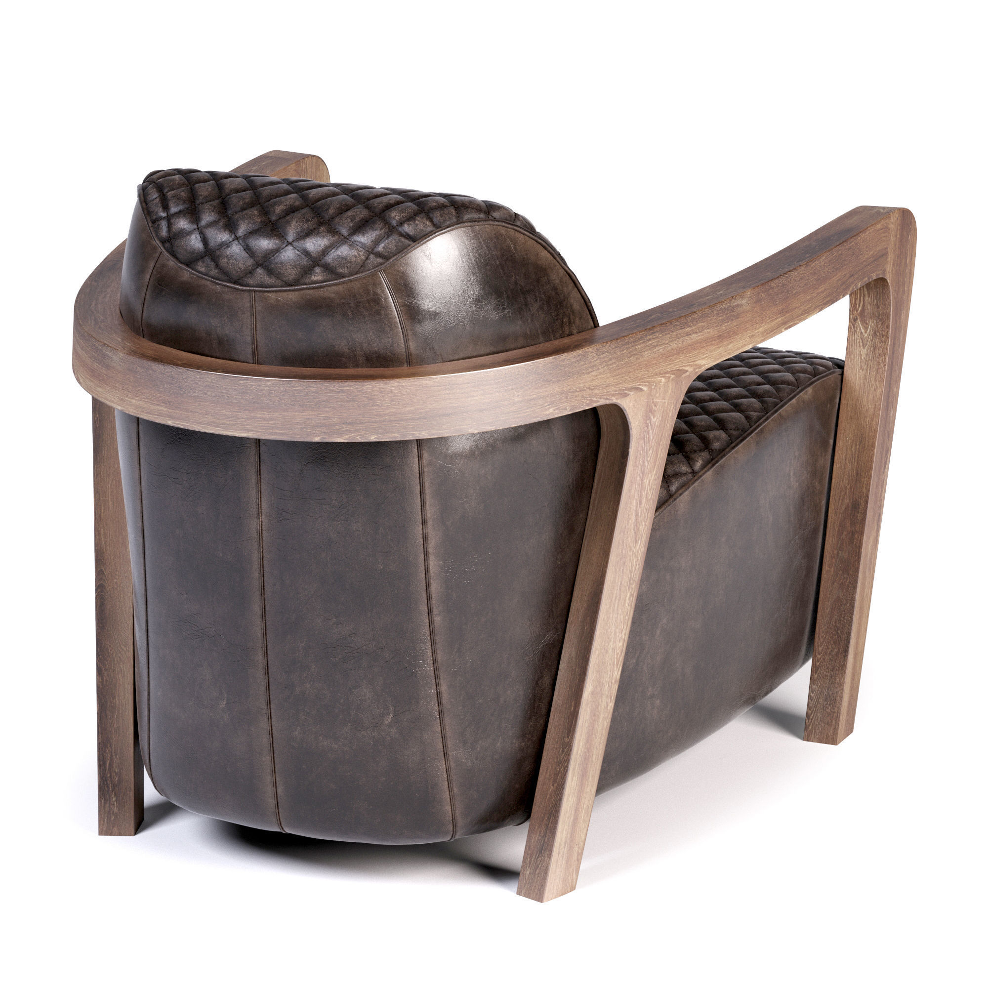 Wildcat Armchair Timothy Oulton 3D model_3