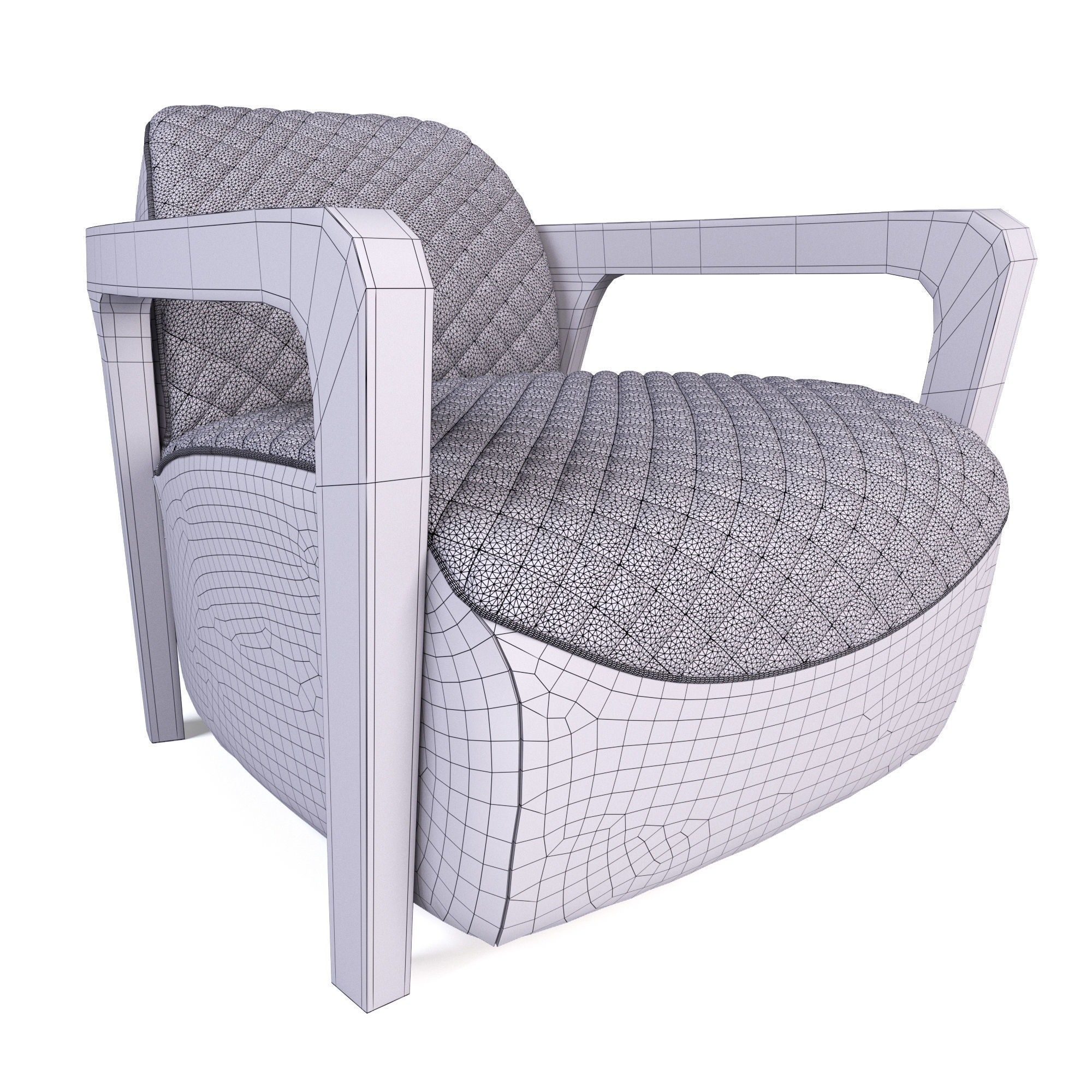 Wildcat Armchair Timothy Oulton 3D model_6