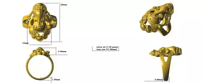 ganesh ring 