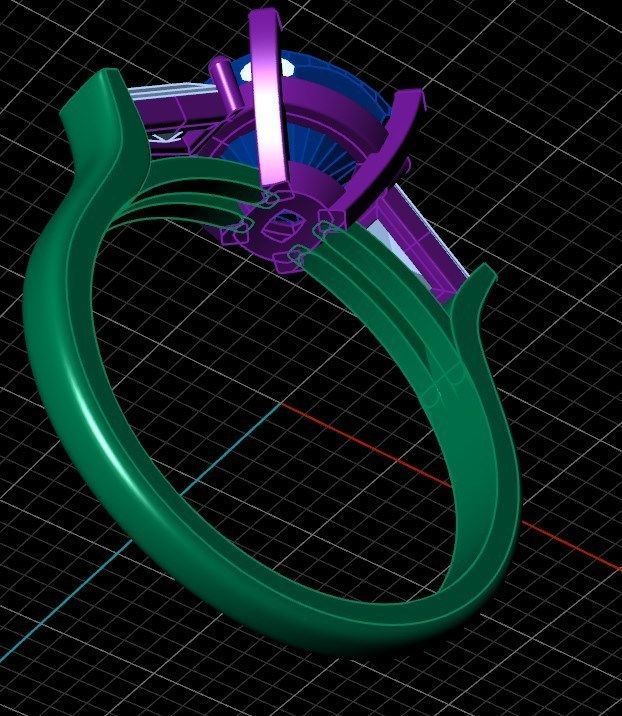 Ring pl32 3D print model_11