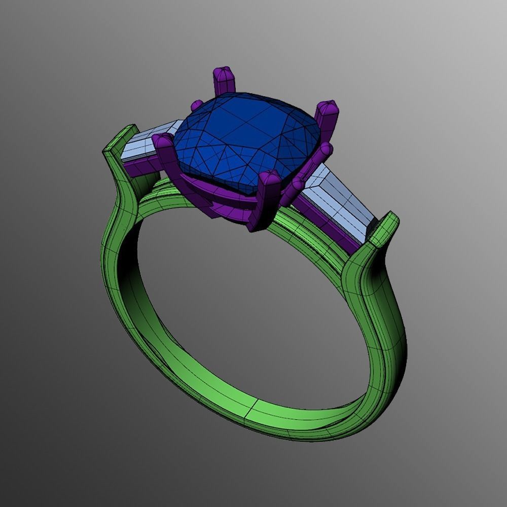 Ring pl32 3D print model_2