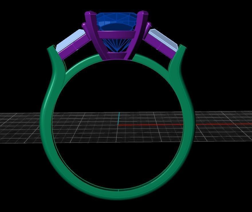 Ring pl32 3D print model_8