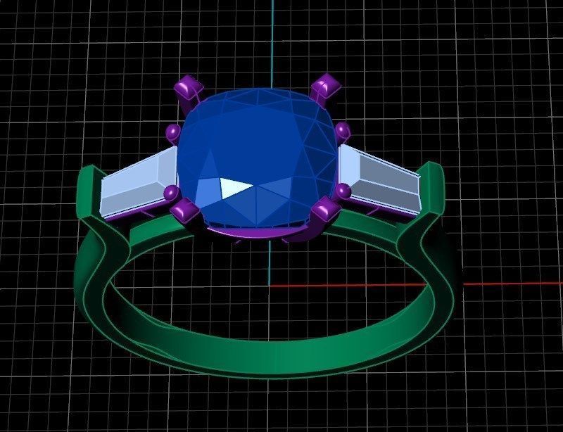 Ring pl32 3D print model_7