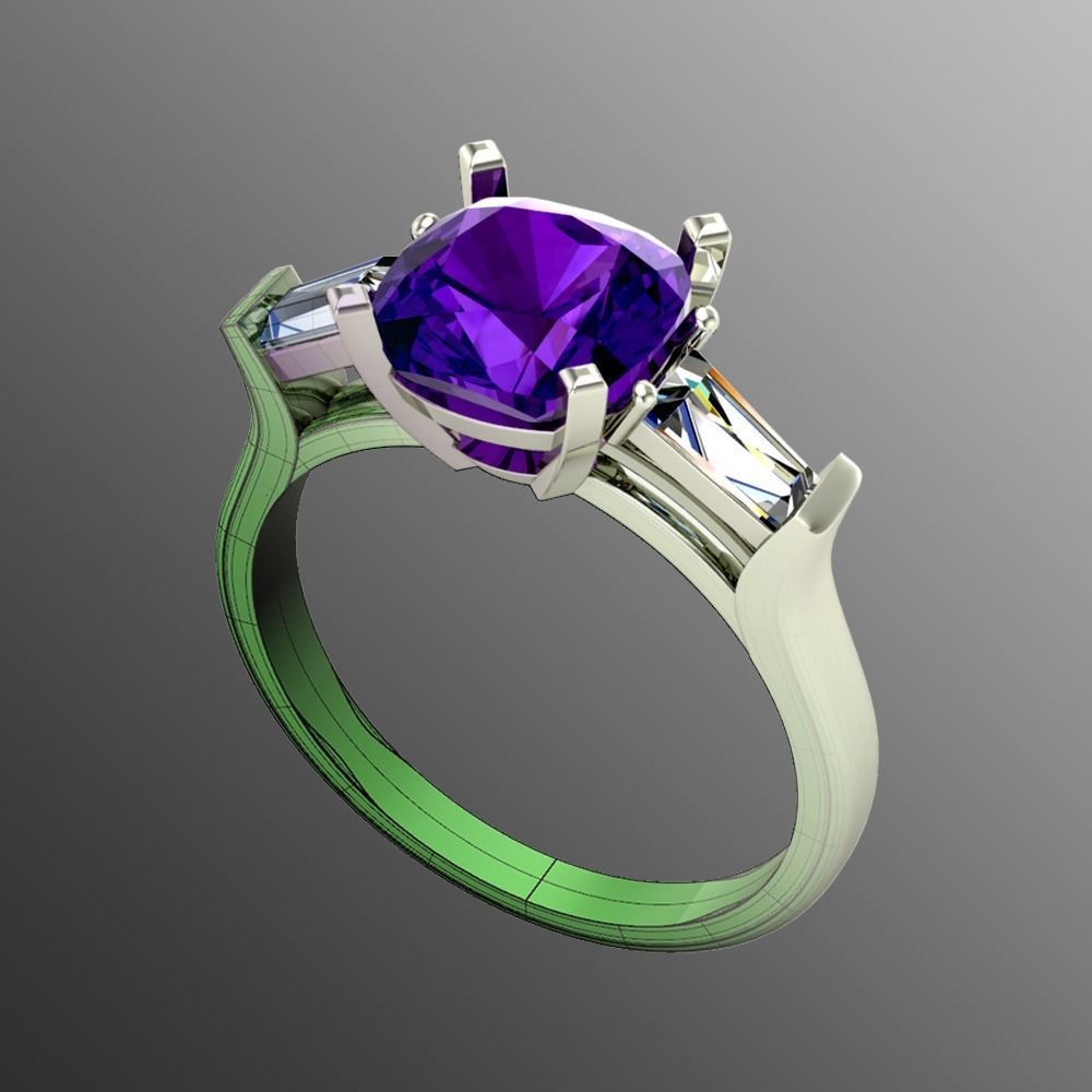 Ring pl32 3D print model_1