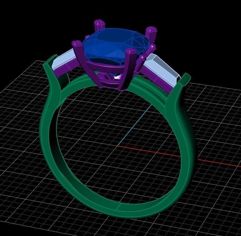 Ring pl32 3D print model_12