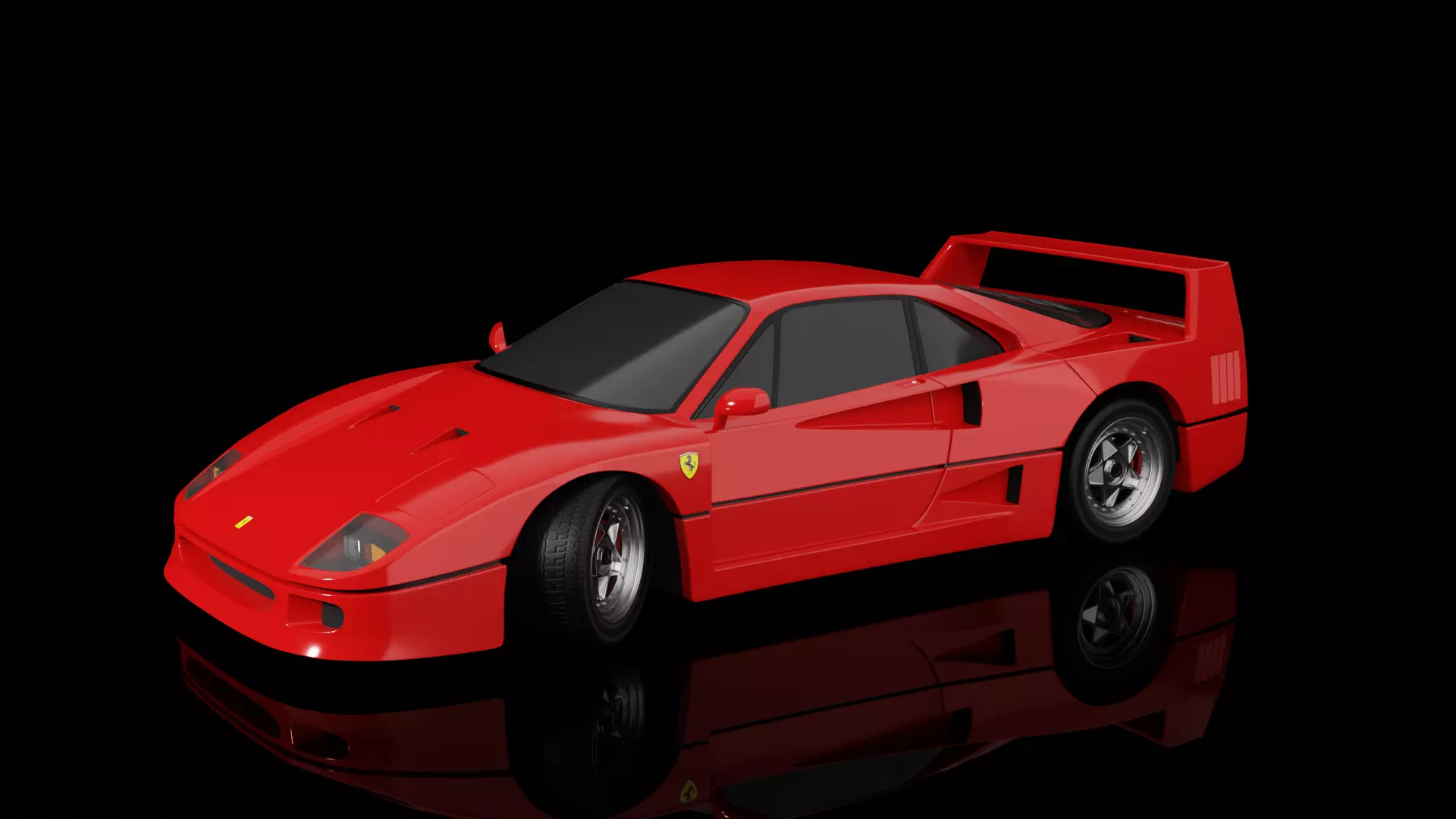 Ferrari F40 3D model_0