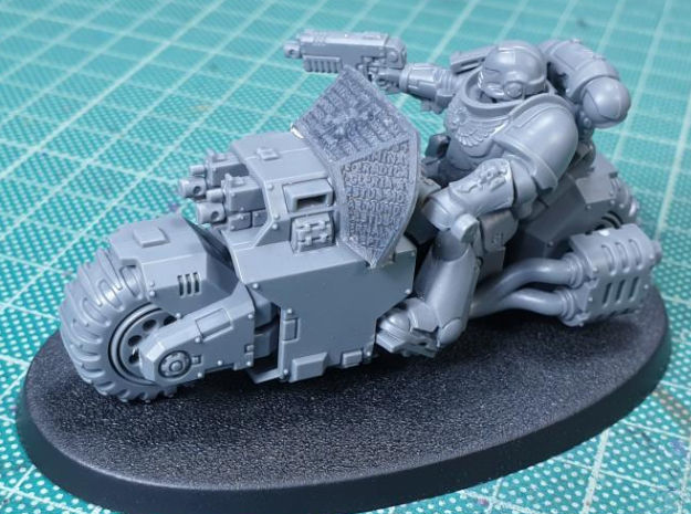 Deathvigil Outrider Bike Fairings 3D print model_11