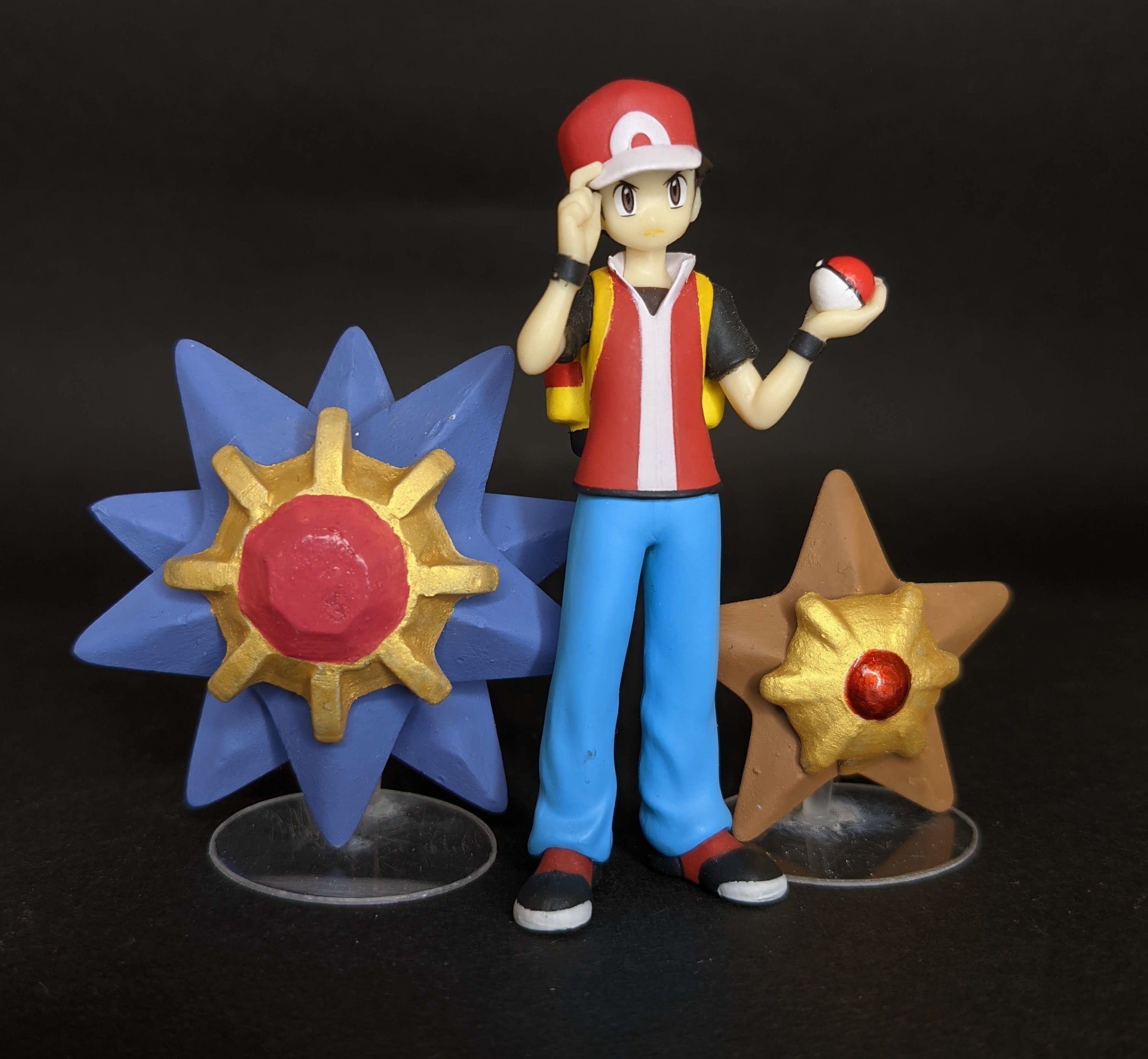 Pokemon Staryu and Starmie 3D print model_2