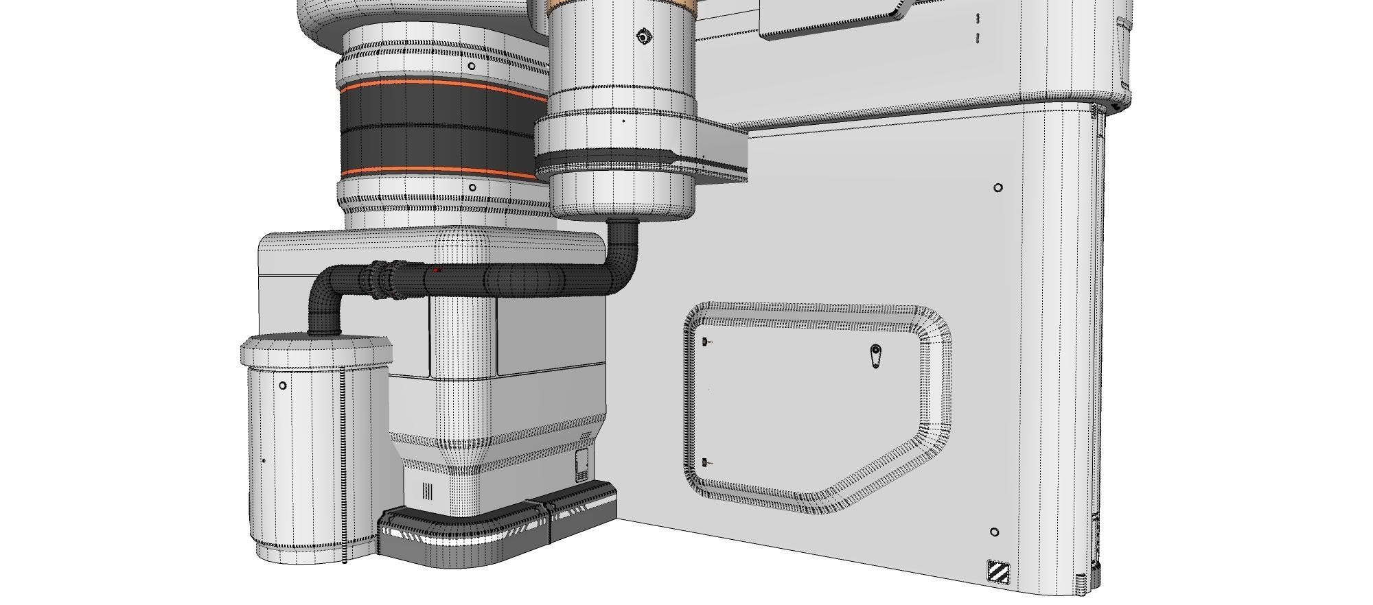 sci-fi architecture 11 3D model_25