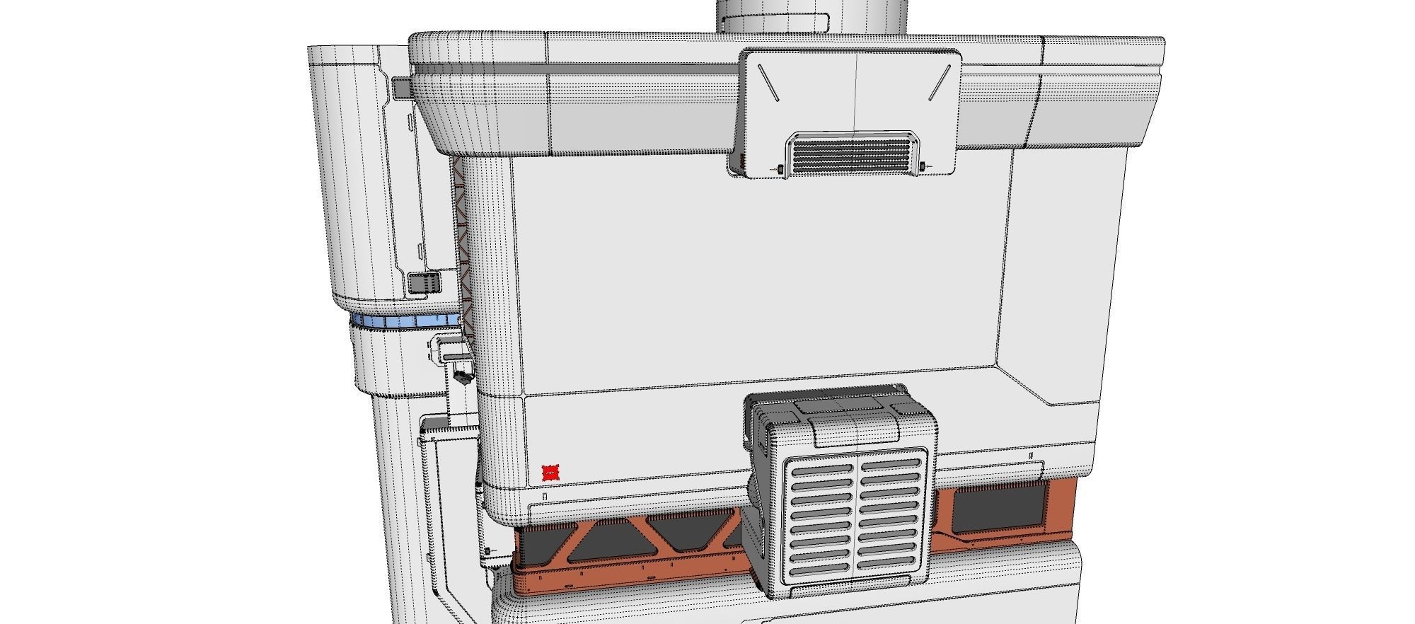 sci-fi architecture 11 3D model_29