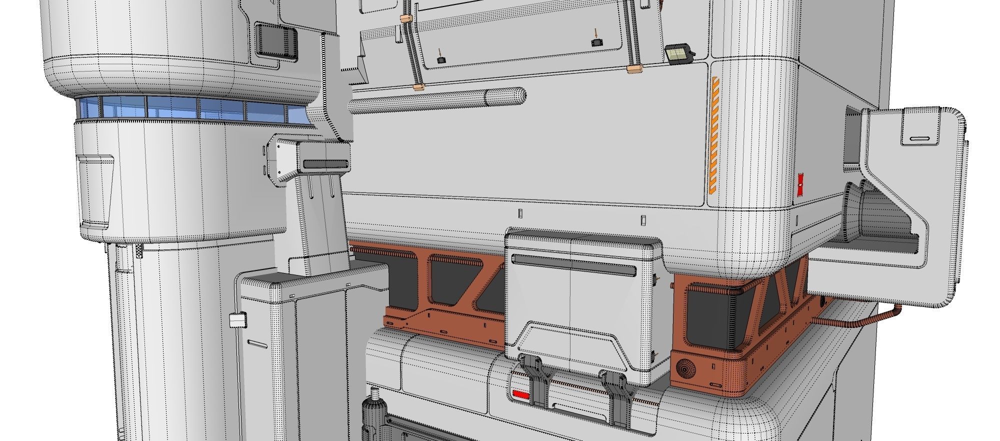 sci-fi architecture 11 3D model_27
