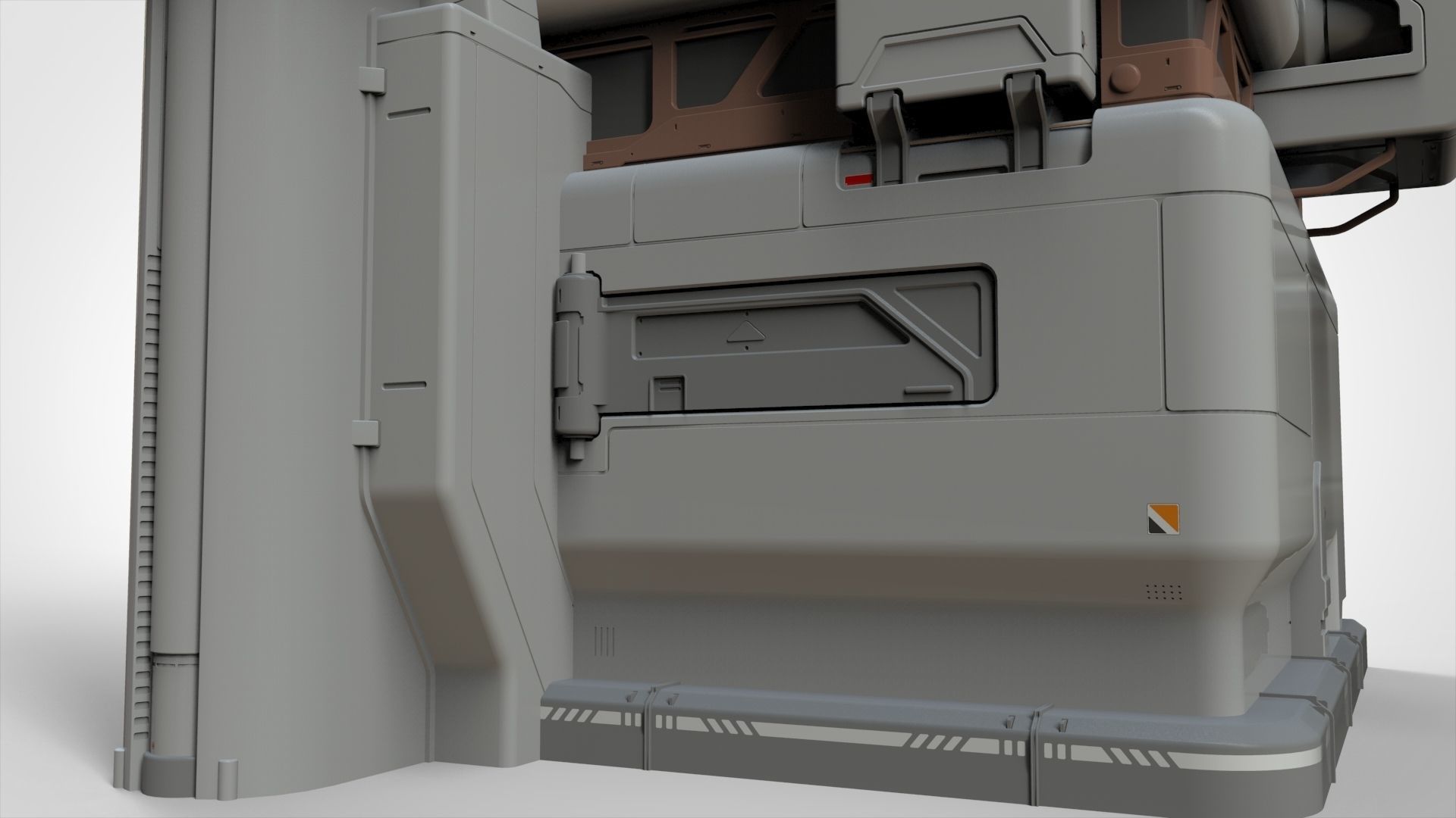 sci-fi architecture 11 3D model_15