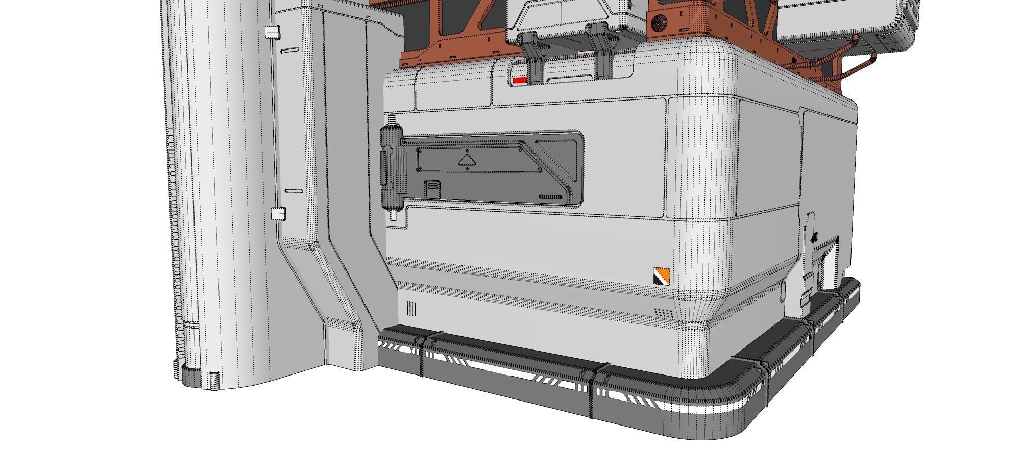 sci-fi architecture 11 3D model_28