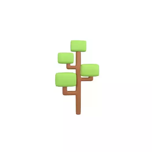 Cartoon Tree v10 001