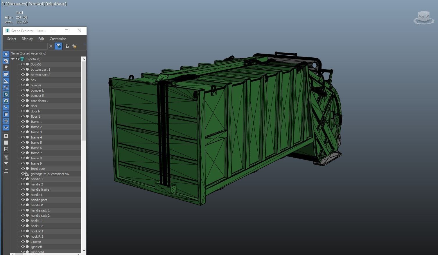 Garbage container 3D model_20