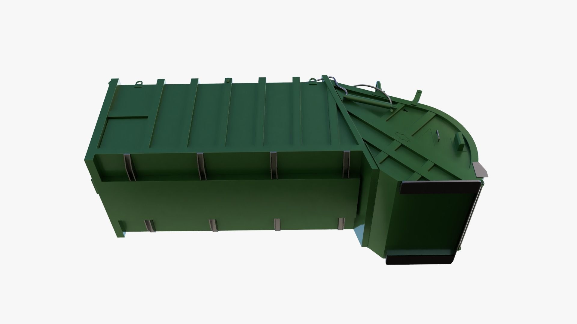 Garbage container 3D model_5