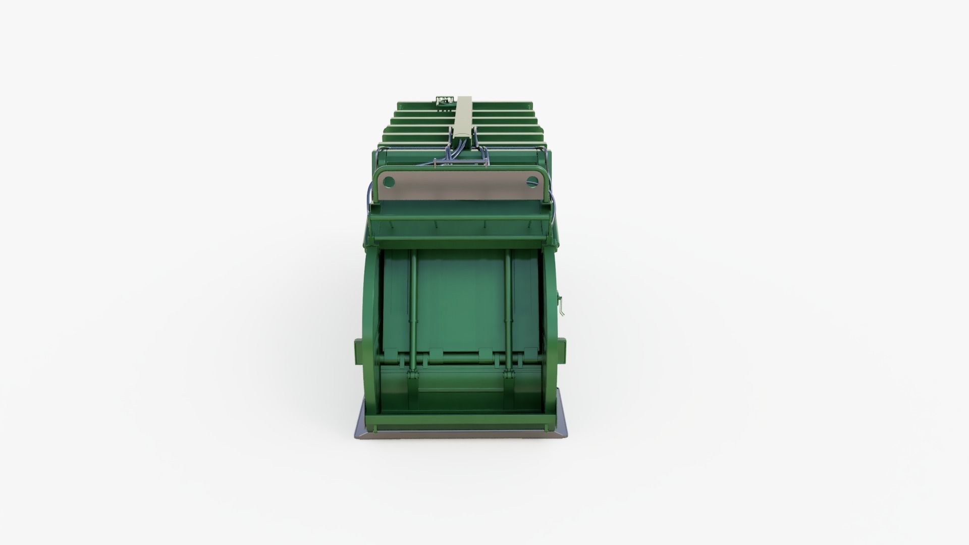 Garbage container 3D model_8