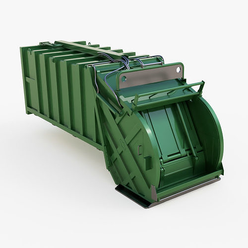 Garbage container 3D model