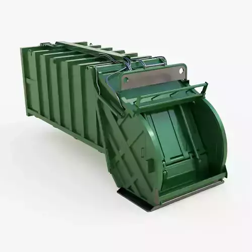 Garbage container 3D model
