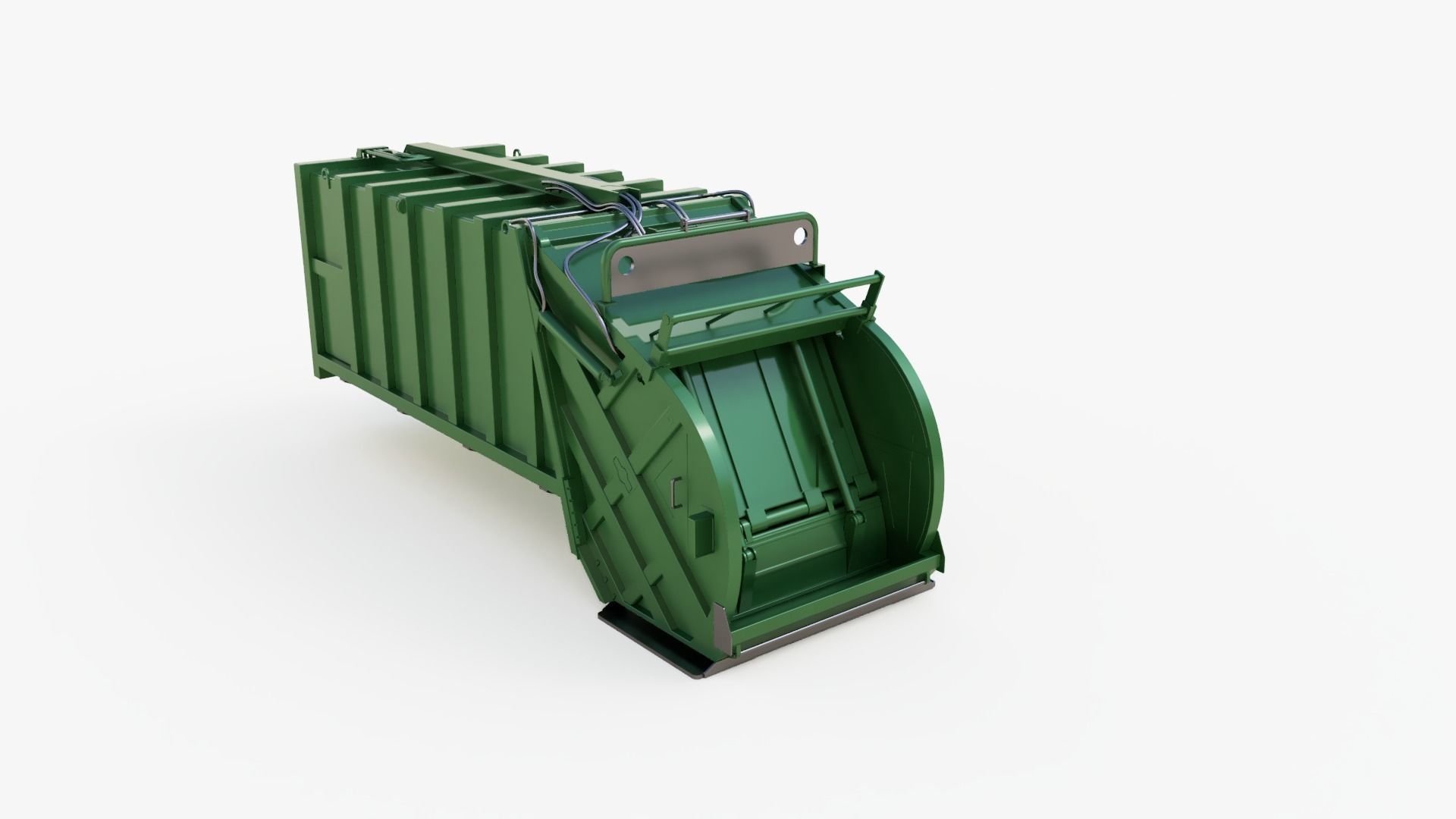 Garbage container 3D model_9