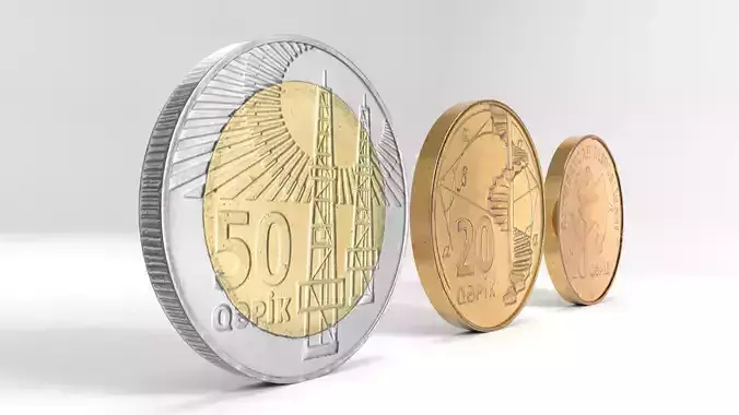 Azerbaijan coin 