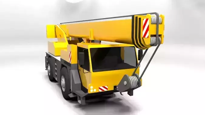 LIEBHERR MOBILKRAN LOWPOLY
