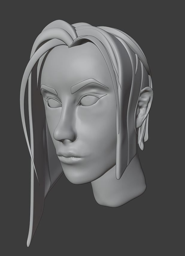 Redhead  3D print model_8