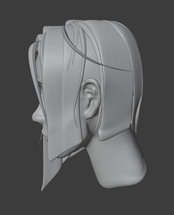 Redhead  3D print model_9